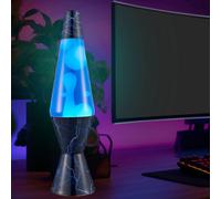 Lightning Lava Lamp - Blue & White