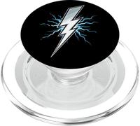 Lightning Lightning Strike Thunderstorm Power Storm PopSockets PopGrip for MagSafe