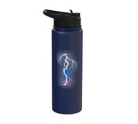 Lightning Lightning Strike Thunderstorm Power Storm Stainless Steel Insulated Water Bottle