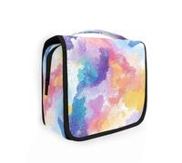 Lightning Makeup Bag Travel with Hanging Hook Washable Bag with compartments Gym