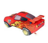 Lightning McQueen Plush Medium Soft Toy for Kids, 10 inches, Cuddly Character with Fuzzy Texture and Embroidered Details. Suitable for All Ages.
