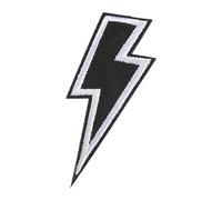 Lightning Patch Clothes-Patch Sewing Fabric Repair Patches Embroidered Iron Stickers | DIY Appliques for Jackets, Trousers, Shirts, Hoodies, Jeans Repair I