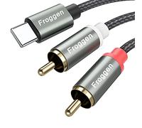Lightning rca cables, iPhone to Phono Adapter cable Red and White Stereo Audio Lead Y Splitter Compatible with iPhone i-Pad i-Pod for amplifier hifi, dj speakers, stereo amplifier, car amplifier