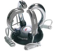 Lightning Reaction Reloaded Shocking Game - Variable Shock Levels, Fastest Draw Reaction Party Toy