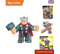 Lightning-Squishing Thor Figure from Marvel's Goo Jit Zu - 4.92 Inches of Fun