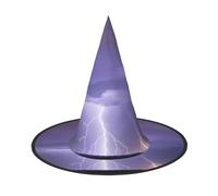 Lightning Storm 1 PC Halloween Witch Hat Costume Party Hat Suitable for Stage Play Accessories