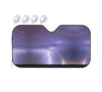 Lightning Storm It is a car Windshield Sun Visor, which Does not take up Too Much Space and Protects The Environment Inside The car.