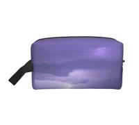 Lightning Storm Large Capacity Toiletry Bag, Lightweight Travel Wash Bag with Padding, for Men Women