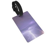 Lightning Storm Luggage Tag - Essential for Travelers - Suitable for Travel Bags and Suitcases