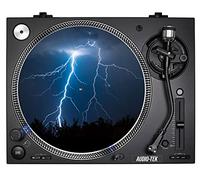 Lightning Storm Slip Mat 7 inch Slip Mats Turntable Decks Records Slipmat Slipmats Mat DJs Accessories Gift For Him Her