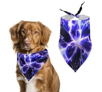 Lightning Strikes Or Flash Neural Dog Bandanas Puppy Cat Kerchief Scarf Pet Triangle Bandana for Christmas