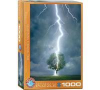 Lightning Striking Tree Eurographics Smart Cut 1000 Piece Jigsaw Puzzle Gift NEW