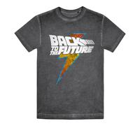 Lightning T-Shirt Back To The Future Black M