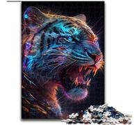 Lightning Tiger 1000 Piece Jigsaw Puzzles for Teenagers, Educational Toy Funny Family Games Unique Home Decor (50x75cm)