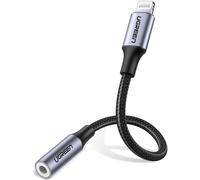Lightning to 3.5mm Headphone Jack Adapter MFi TRRS Aux Earphone Audio Mic Cable Compatible with iPhone 12 Pro Max 12 Mini 11 XR XS X 8 Plus 7 6S SE