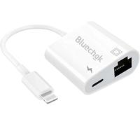 Lightning to Ethernet Adapter with Charging for iPhone/iPad [Apple MFi Certified] 2 in 1 RJ45 Ethernet High Speed iPhone LAN Network Adapter Support 100 Mbps Ethernet Network