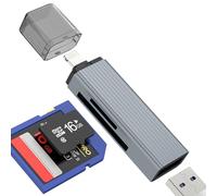 Lightning to USB Adapter(3in1)OTG 3.0 Cable TF SD Card Reader for iPhone14 13 Pro Max for Apple MFI Certified Digital Camera Micro SD Memory Stick Photo Storage Transfer for iPad Flash Drive Converter