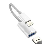 Lightning to USB Adapter for iPhone 14 13 pro max USB-A OTG 3.0 Port Cable Card Reader for iPad pro Camera Connector for Apple MFi Certified Keyboard Mouse Flash Drive Data Transfer Lighting Adaptor