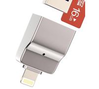 Lightning to USB TF Adapter Micro SD Card Reader for iPhone 14 13 for iPad Dongle for Apple MFI Certified compatible for Samsung OTG Camera Memory Flash Drive Stick Mouse Converter Splitter Accessorie