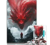 Lightning Tornado 1000 Piece Jigsaw Puzzles for Adults,Stress Reliever Difficult Challenge Suitable for Desktop Decoration (38x26cm)