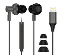 Lightning Wired Earphones,Lightning Earphones for iPhone HiFi Stereo Noise Isolating Headphones Wired in Ear Earbuds with Microphone and Volume Controller Compatible with iPhone14/13/12/12Pro Max/11