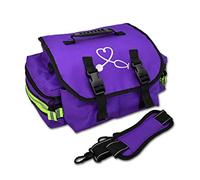 Lightning X Small EMT Medic First Responder Trauma EMS Jump Bag w/Dividers, Puple, M