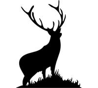 LightningSigns Stag Deer Car,Camper Van Window Sticker Decals #4