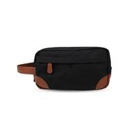 Lightnpro Toiletry Bag with Hanging Dopp Kit for Men, Water Resistant, Large Capacity Canvas Shaving Bag Perfect for Travel Toiletries Accessories - 10 Inch - Black, Black, 25.40 cm