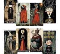 LIGHTOF JUSTICE Daydream Tarot Cards for Beginners, Tarot Deck Surreal Dreamlike Style, Fortune Telling Cards