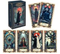 LIGHTOF JUSTICE Gothic Tarot Deck, 78-Card Deck of Original Art - an intuitive Fortune-Telling and Spiritual Divination Tool for Both Beginners and Experts