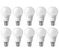 Lightologist 10 Pack Classic LED B22 Bayonet Cap Lamps in Warm White by Megaman LO710464