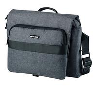 Lightpak Walker shoulder bag 34 cm laptop compartment grey