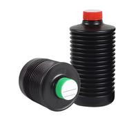 Lightproof Photographic Liquid Container Compressible Design Durability HDPE Build for Photography Lab Film Development Darkroom Storage Bottle