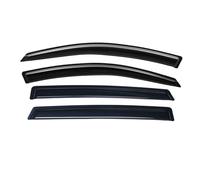 Lightronic WV94557 Outside-Mount Side Window Visor Deflector Rain Guard, Dark Smoke, 4-Pieces Set, Fits 2016-2022 Honda Pilot (EXCLUDES Touring Models)