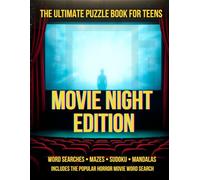 Lights, Camera… Puzzle! The Ultimate Word Search Puzzle Book For Teens: 200+ Word Searches, Mazes, Sudoku & Mandala Challenges for Ages 12-17 - ... Word Search (The Mastermind Puzzle Series)
