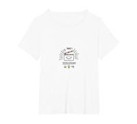 Lights Camera Teach: Take 1 Teaching Excellence Educator T-Shirt, Women's Plus, White, 1X