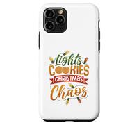 Lights, Cookies, Christmas Chaos Case for iPhone 11 Pro