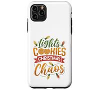 Lights, Cookies, Christmas Chaos Case for iPhone 11 Pro Max