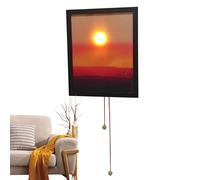 Lights for Wall - Sunset Sunrise Decorative LED Wall Light | Manual Control Night Lamp for Meditation Space Reading Room Home Theater Photography Study Office Apartment Bedroom