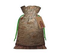 Lights Hit The Brick Wall Print Drawstring Bags,Snack Bags,Storage Bags For Gift Wrapping,Party Decorations