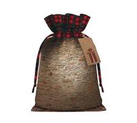 Lights Hit The Brick Wall Print Gift Decor Bags Drawstring Pouches Eco-Friendly Anniversaries Present Packaging