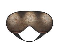 Lights Hit The Brick Wall Print Sleep Eye Mask with Adjustable Strap Soft for Airplane Travel Relax Yoga Nap Meditation
