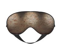 Lights hit The Brick Wall Print Versatile Eye Mask Full Coverage Sleep Aid Lightweight Breathable Travel Camping