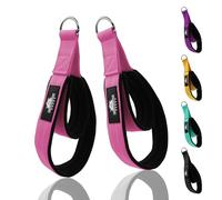 Lights Mountain 1 par de correas extendidas de doble bucle para reformador, correas de anillo en D de fitness, accesorios de ejercicio de yoga para gimnasio en casa, entrenamiento