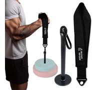 Lights Mountain Arm Wrestling Training Strap Hand Grip Arm Finger Forearm Training Equipment for Cable Machine and Free Weight