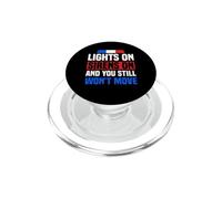 Lights On Sirens On And You Still Won't Move EMT PopSockets PopGrip for MagSafe
