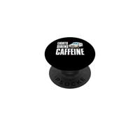 Lights Sirens Caffeine Funny Ambulance Driver EMT PopSockets Adhesive PopGrip