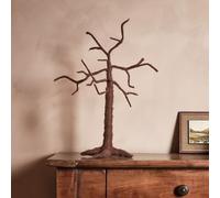 Lights4fun Halloween Artificial Felt Twig Tree Tabletop Centerpiece for Hanging Decorations 50cm