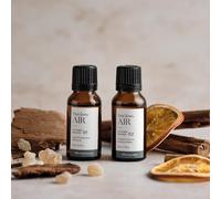 Lights4fun TruGlow Air® Set of 2 Autumn Winter Diffuser Essential Oils for Home