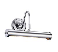 Lights4Living Modern Polished Silver Chrome Swan Neck Adjustable Picture Light - LED Compatible (12')